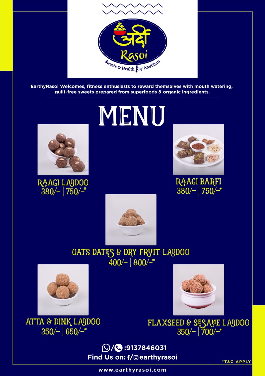 Earthy Rasoi Rate List