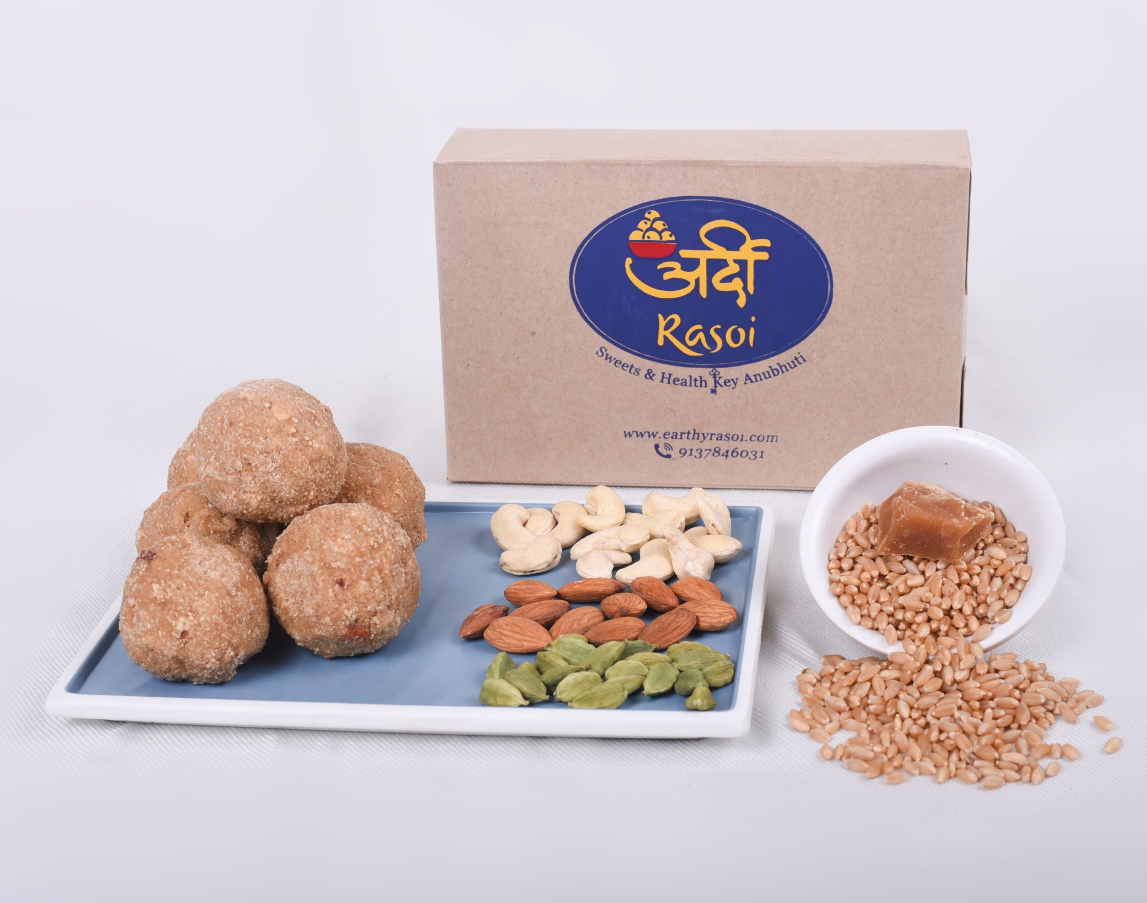 Earthy Rasoi Atta Laddoo