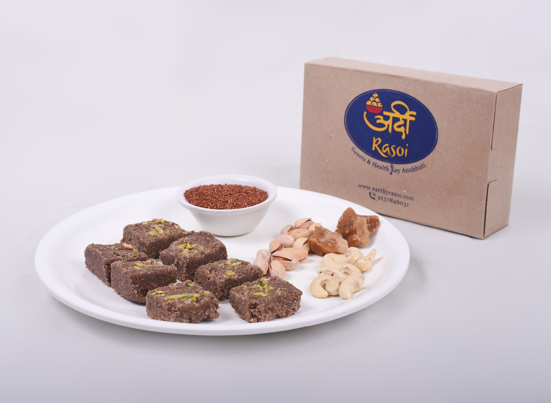 Earthy Rasoi Raagi Barfi